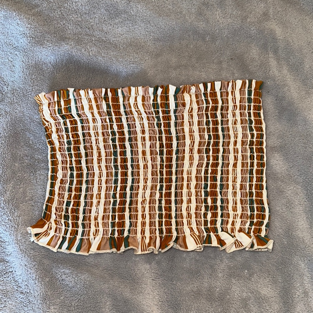 Smocked crop top
